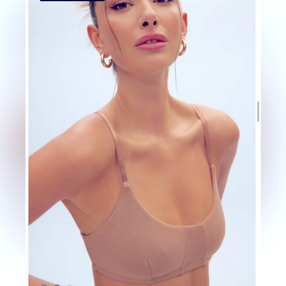 BAMBOO NWOT VINTAGE LOW CUT BRA